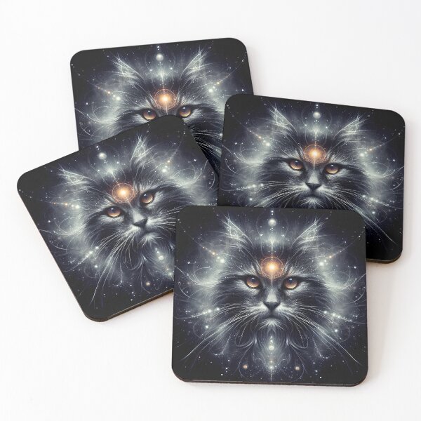 Item preview, Cosmic Feline designed and sold by ArteAnimal2020.