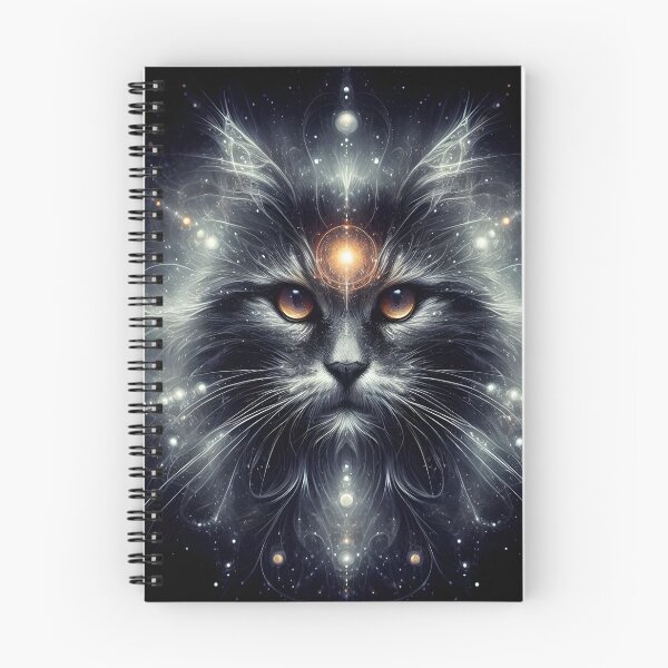 Item preview, Cosmic Feline designed and sold by ArteAnimal2020.