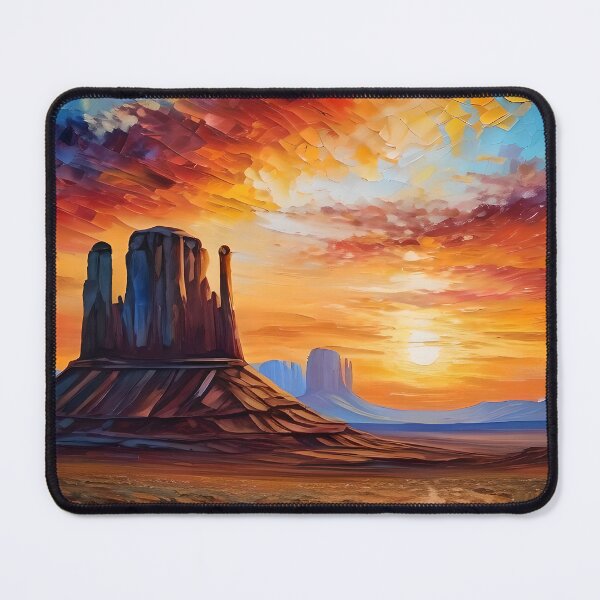 Item preview, Desert Sunset Trails Ahead designed and sold by tobyheward.