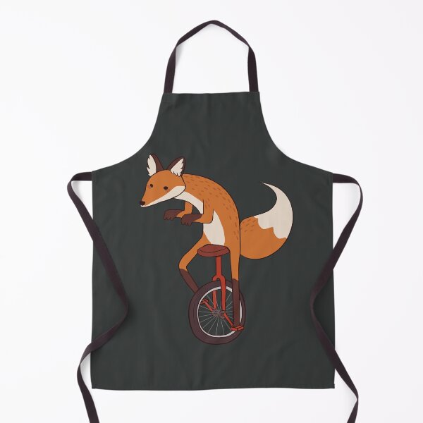 Item preview, unicycle fox designed and sold by papercreatyre.