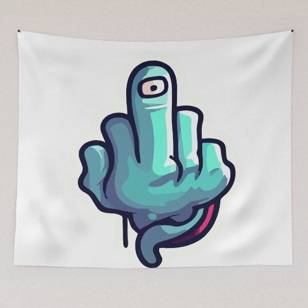 Item preview, Monster Hand with Eye - Comic Style Design  designed and sold by diegomenjivar92.