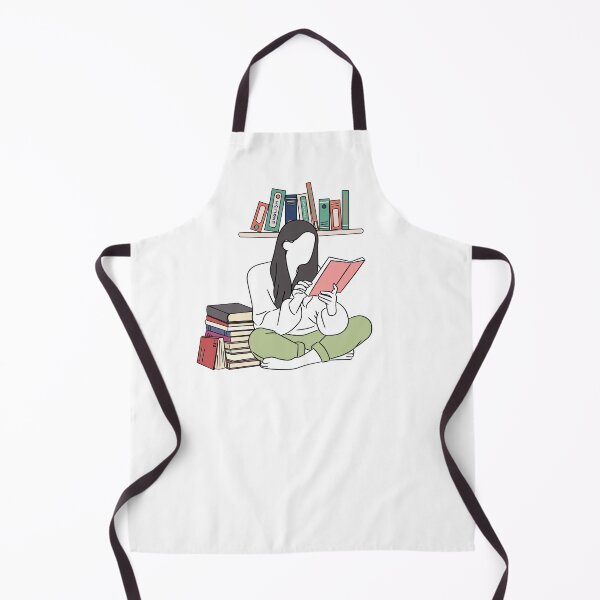 Item preview, Girl reading a book designed and sold by DesignJiggy.