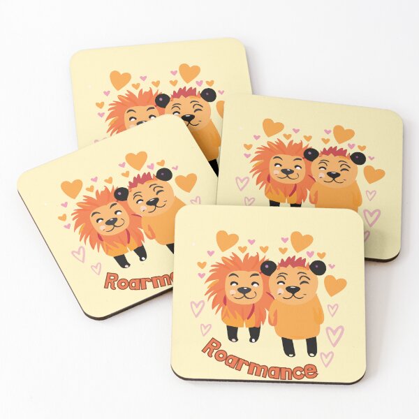 Item preview, Roarmance Cute Lions Yellow designed and sold by FocalFrenzy.