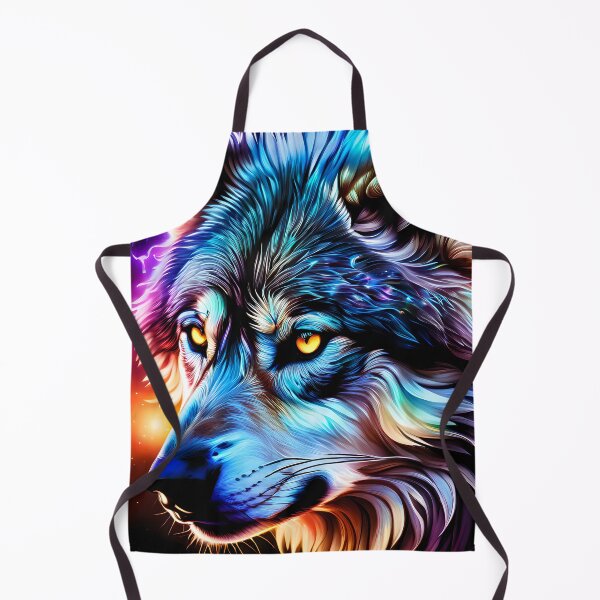 Artikelvorschau, Großartiges Wolf-Design mit bernsteinfarbenen Augen entworfen und verkauft von tobyheward.