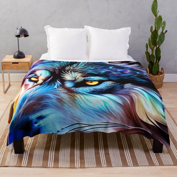 Item preview, Grand Amber Eyes Wolf Design designed and sold by tobyheward.