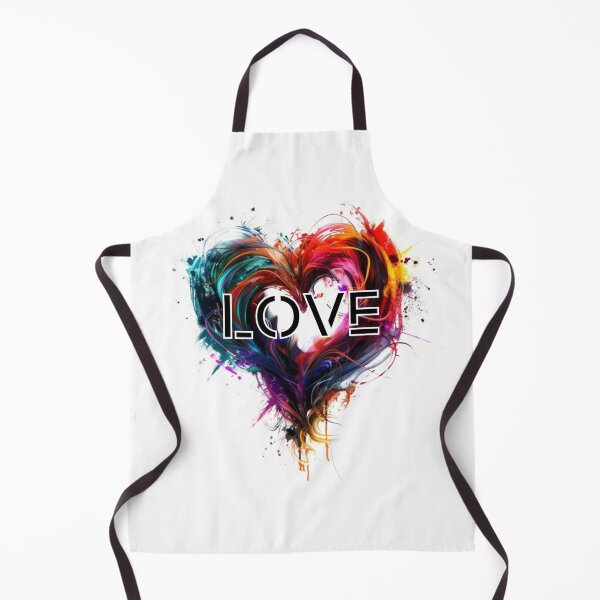 Item preview, Love with a multicolor heart and a paint effect designed and sold by Blessinger77.