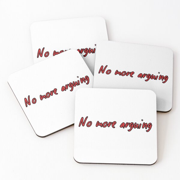 Item preview, No more arguing designed and sold by Aiyinyangart.
