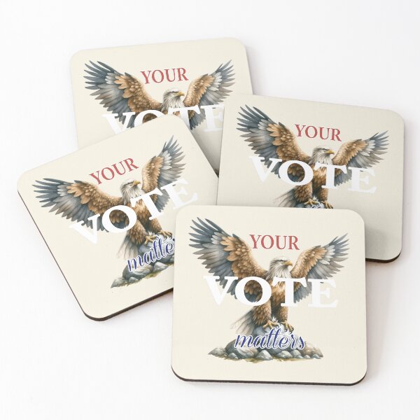 Item preview, Your VOTE Matters (Eagle Color) designed and sold by Lisa Weber.