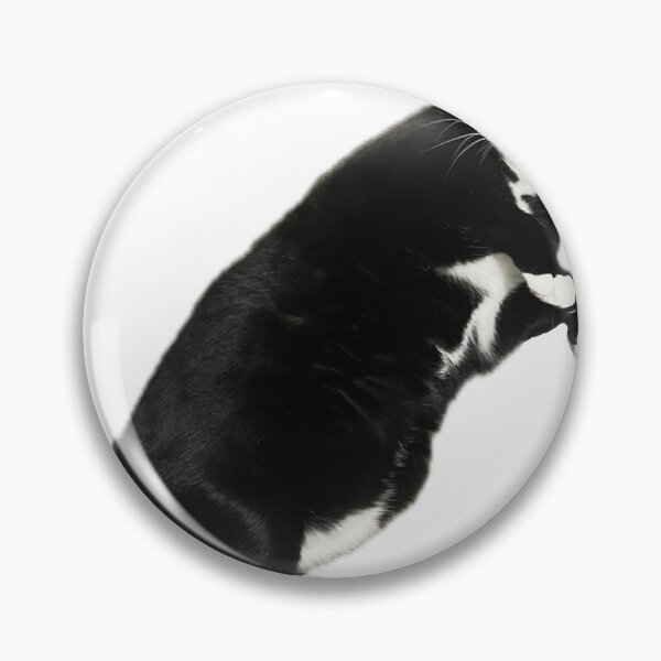 Item preview, funny cat tuxedo cat black and white cute kitten designed and sold by UchihaIndustry.