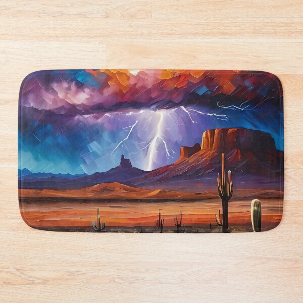 Item preview, Vibrant Thundering Desert Monsoons designed and sold by tobyheward.