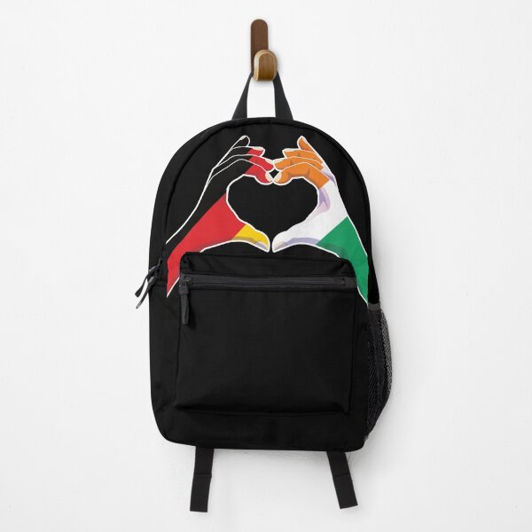Item preview, Ivory Coast ivorian Germany German Love Heart Peace designed and sold by FlagX.