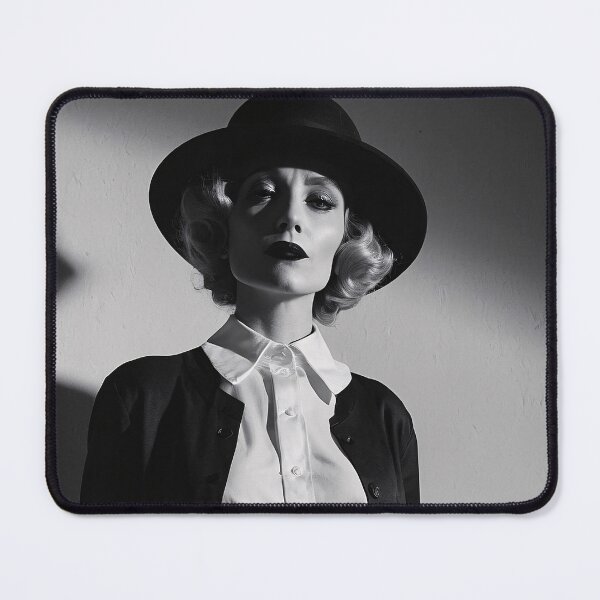 Item preview, Black and white photography of a beautiful older woman designed and sold by Working-Woman.