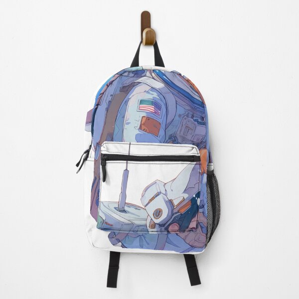 Item preview, Anime Space Cadet with Plush Toy Illustration designed and sold by kitidach-create.