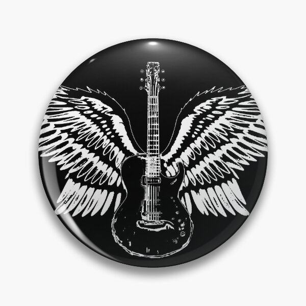 Item preview, Guitat with wings designed and sold by Szkicerka.