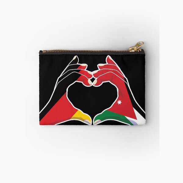 Item preview, Jordanian Jordan Germany German Love Heart Peace designed and sold by FlagX.