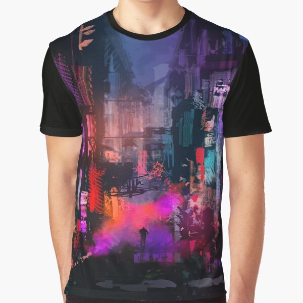 Unleashed at Night Graphic T-Shirt