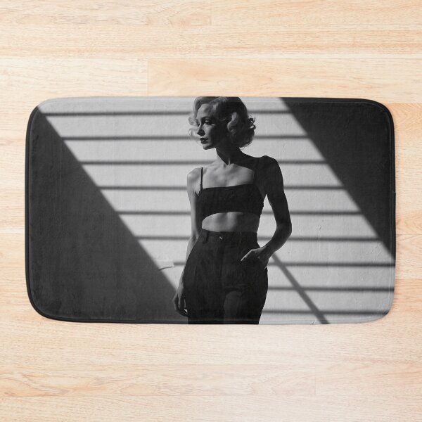 Item preview, Black and white photo of a modern diva designed and sold by Working-Woman.