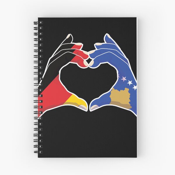 Item preview, Kosovo Kosovar Kosovan Germany German Love Heart Peace designed and sold by FlagX.
