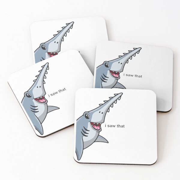 Item preview, I Saw That Sawshark designed and sold by chillaxcats.