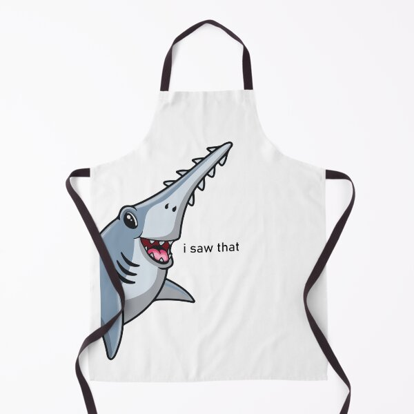 Item preview, I Saw That Sawshark designed and sold by chillaxcats.