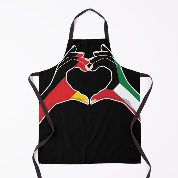 Item preview, Kuwait Kuwaiti Germany German Love Heart Peace designed and sold by FlagX.