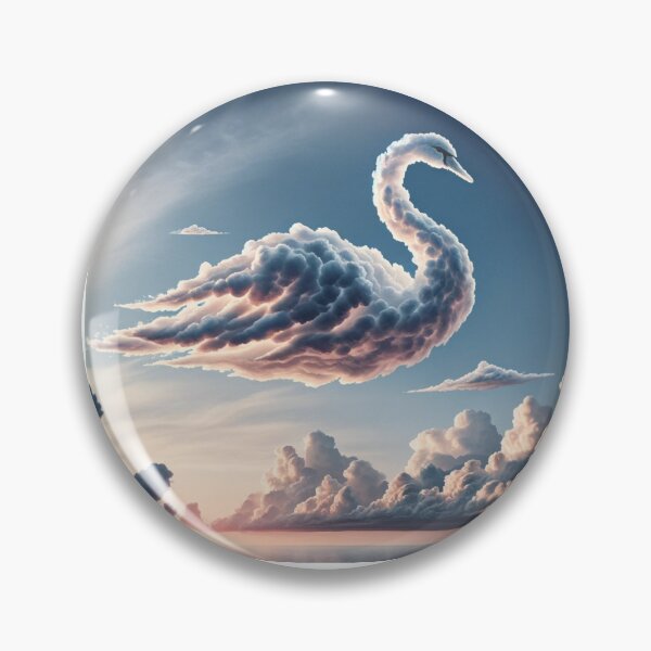 Item preview, Elegance Above - The Cloud Swan designed and sold by Shams-Studio.