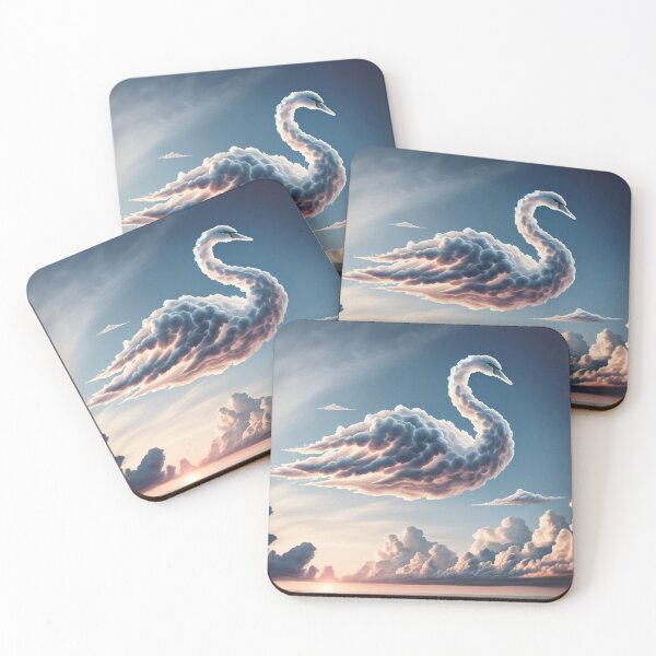 Item preview, Elegance Above - The Cloud Swan designed and sold by Shams-Studio.