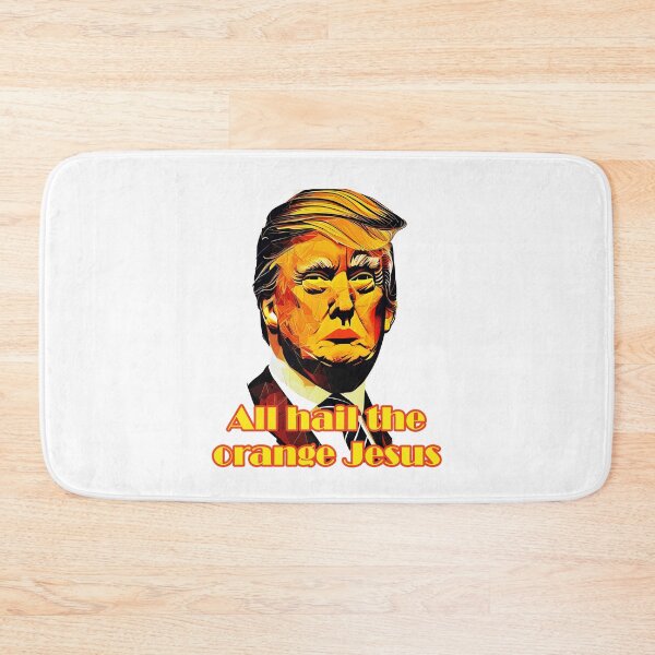 Item preview, All hail the orange Jesus: Funny political satire. designed and sold by JoyOfHopeStore.
