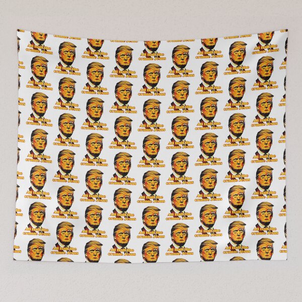 Item preview, All hail the orange Jesus: Funny political satire. designed and sold by JoyOfHopeStore.