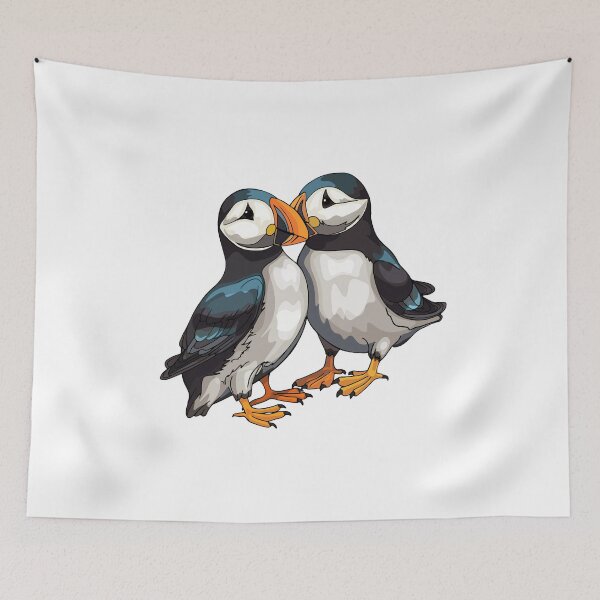 Item preview, Atlantic puffin bird cartoon animal. Cute Atlantic puffin  designed and sold by Anastasiia Yurevych.