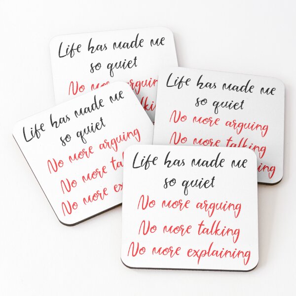 Item preview, Life has made so quite  designed and sold by Aiyinyangart.