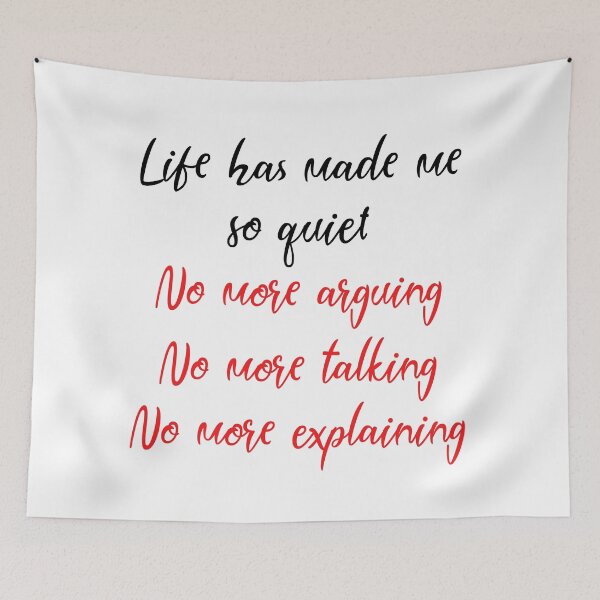 Item preview, Life has made so quite  designed and sold by Aiyinyangart.