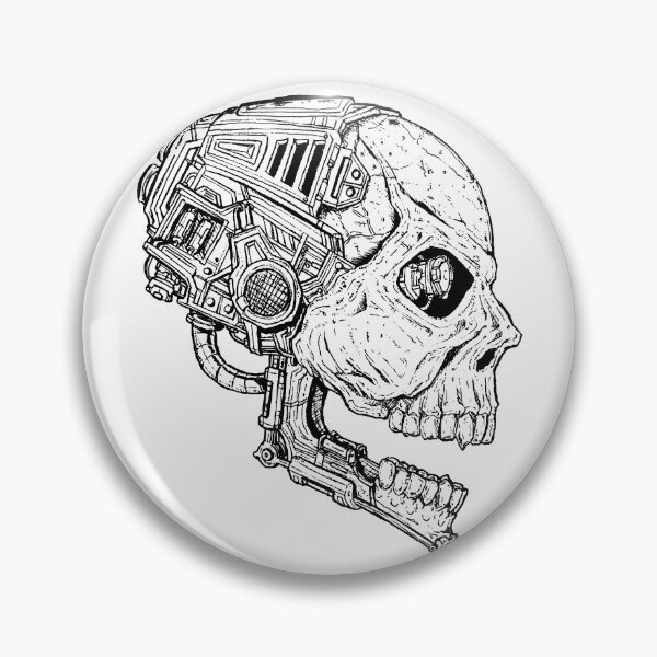 Item preview, Mechanical Skull designed and sold by Art-Goblin.