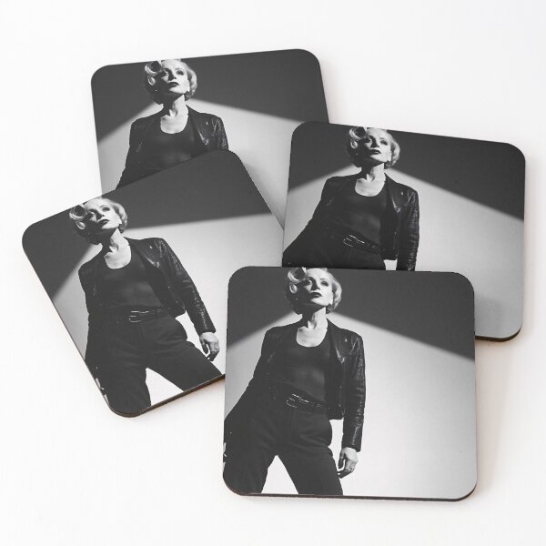 Item preview, Black and white photo of a modern diva designed and sold by Working-Woman.