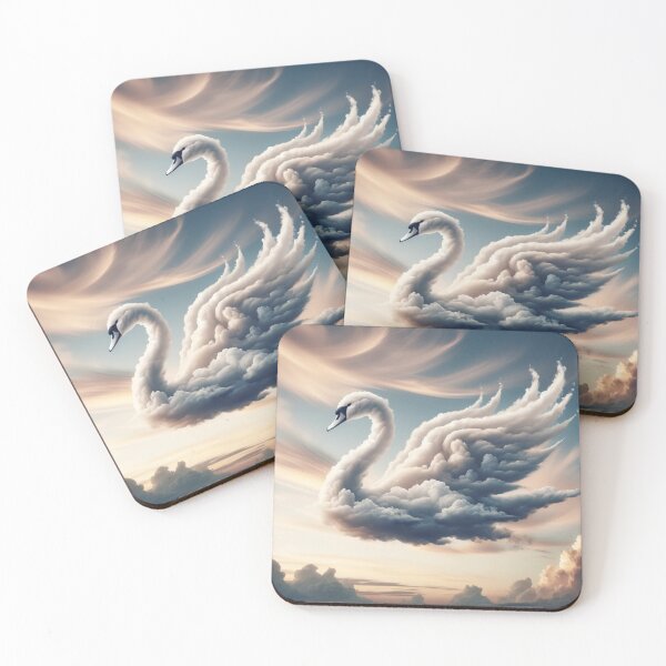 Item preview,  Elegance Above - The Cloud Swan designed and sold by Shams-Studio.