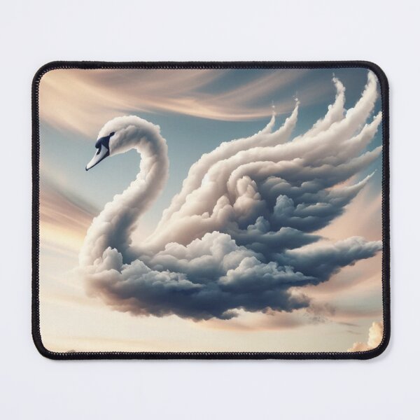 Item preview, Elegance Above - The Cloud Swan designed and sold by Shams-Studio.