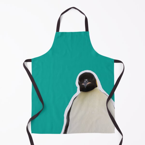 Item preview, Judgemental Emperor Penguin (Teal #03A096 Background) designed and sold by SBPenguins.