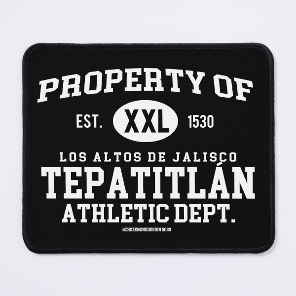 Item preview, Tepatitlan Los Altos De Jalisco Athletic Dept. White Print designed and sold by ChozenOne562.