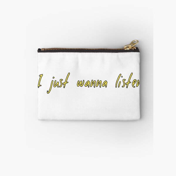 Item preview, I just wanna listen  designed and sold by Aiyinyangart.