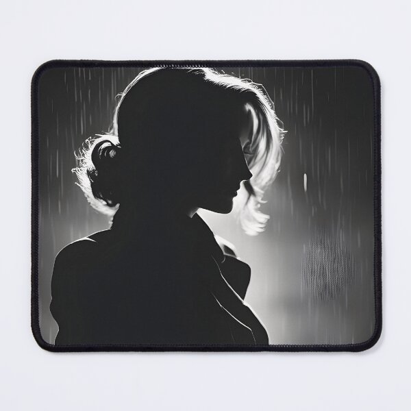 Item preview, Portrait photography of a woman in black and white designed and sold by Working-Woman.