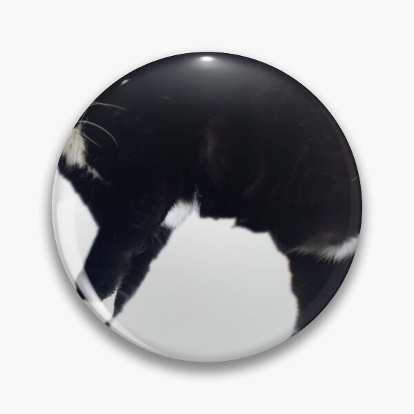 Item preview, cute black and white cat sleeping funny tuxedo cat designed and sold by UchihaIndustry.
