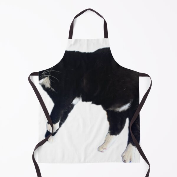 Item preview, cute black and white cat sleeping funny tuxedo cat designed and sold by UchihaIndustry.