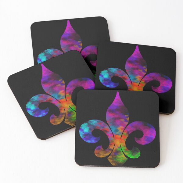 Item preview, Rainbow Fleur de lis /Enlarged Design designed and sold by eXo-Designs.
