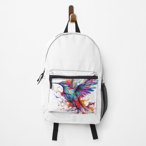 Item preview, Colorful abstractional bird with splash of paint designed and sold by Szkicerka.