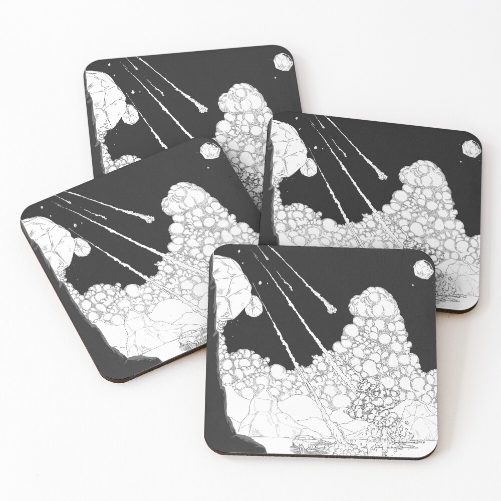 Item preview, Coasters (Set of 4) designed and sold by kidsuperpunch.