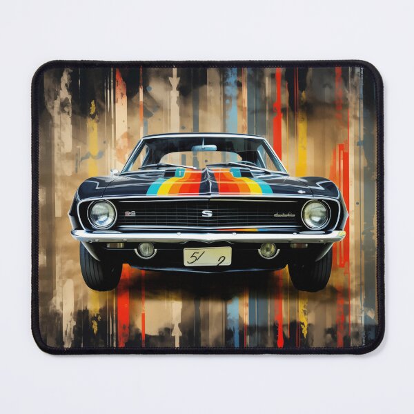 Item preview, 1967 Camaro Classic Car Barcode Digital Print designed and sold by StefNomadLife.