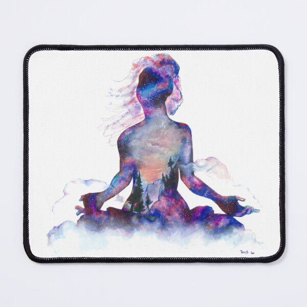 Item preview, Meditating Mother Nature designed and sold by Brooke Searle.