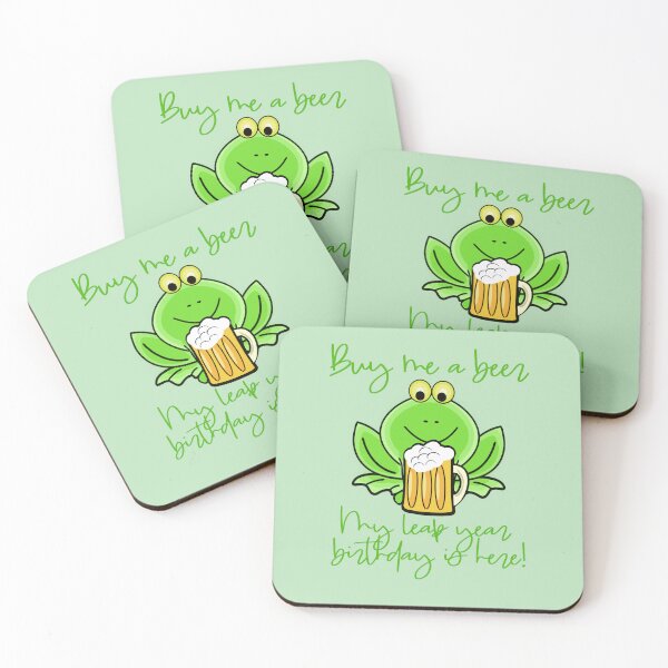 Item preview,  FUNNY LEAP YEAR BIRTHDAY 2/29 BUY ME A BEER designed and sold by Greenbaby.