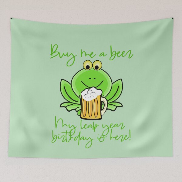 Item preview,  FUNNY LEAP YEAR BIRTHDAY 2/29 BUY ME A BEER designed and sold by Greenbaby.