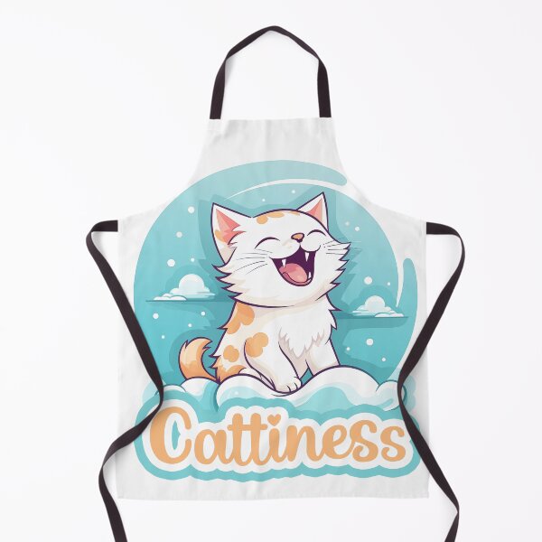 Item preview, Happy laughing cute cat Cattiness designed and sold by Szkicerka.